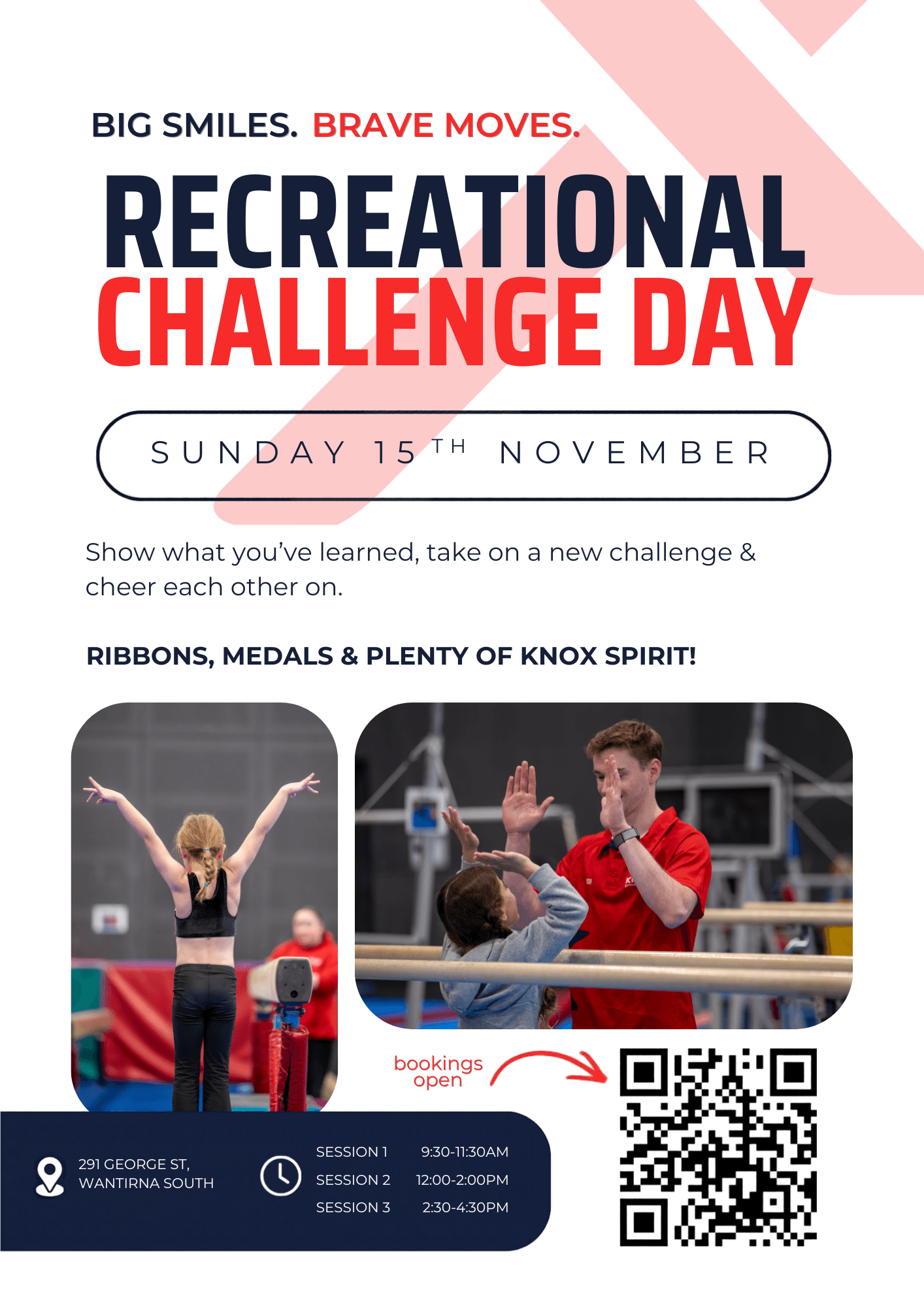 Flyer - Recreational Challenge Day - Sunday November 15th - Entries Open